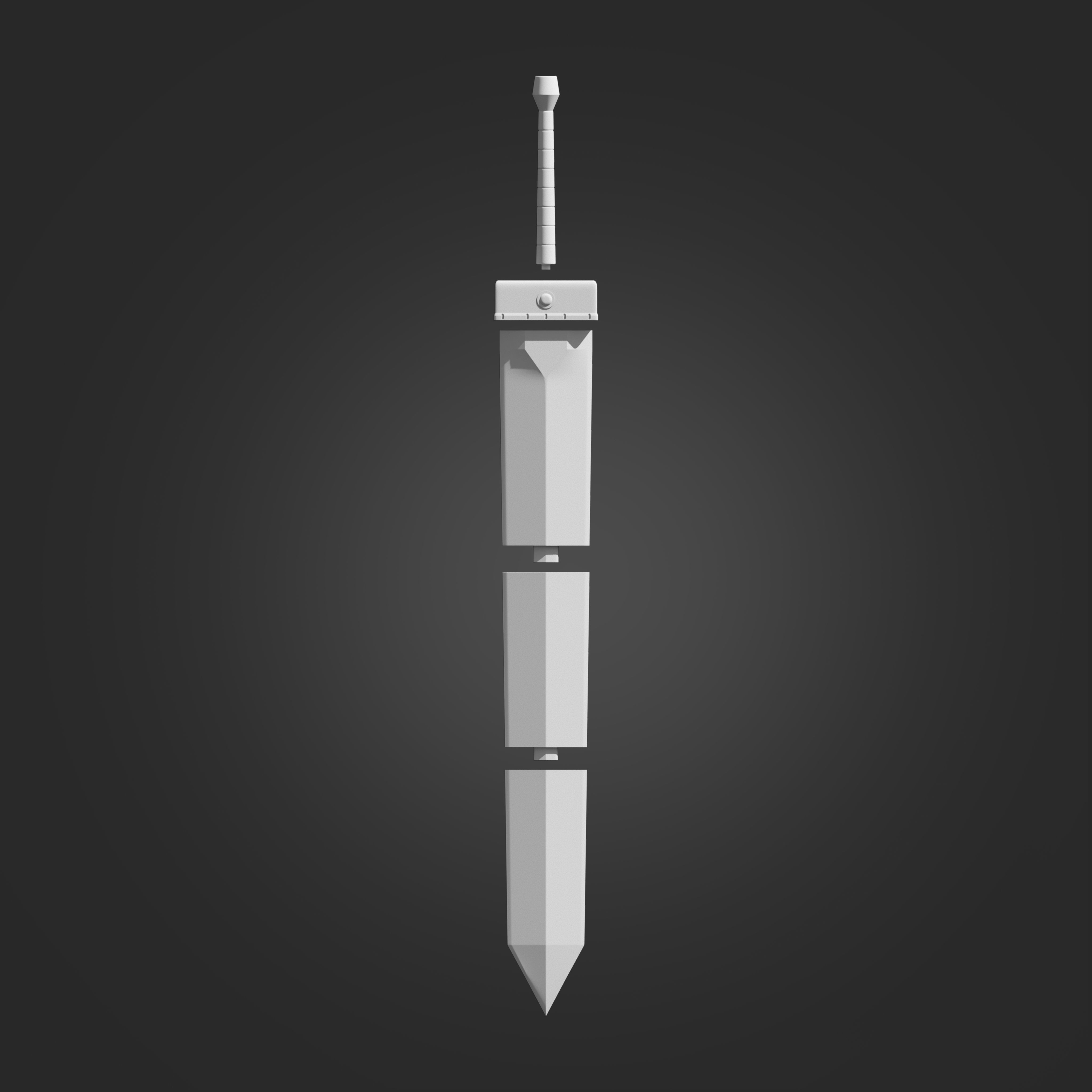 Greatsword from Dark Souls 3D print model_2