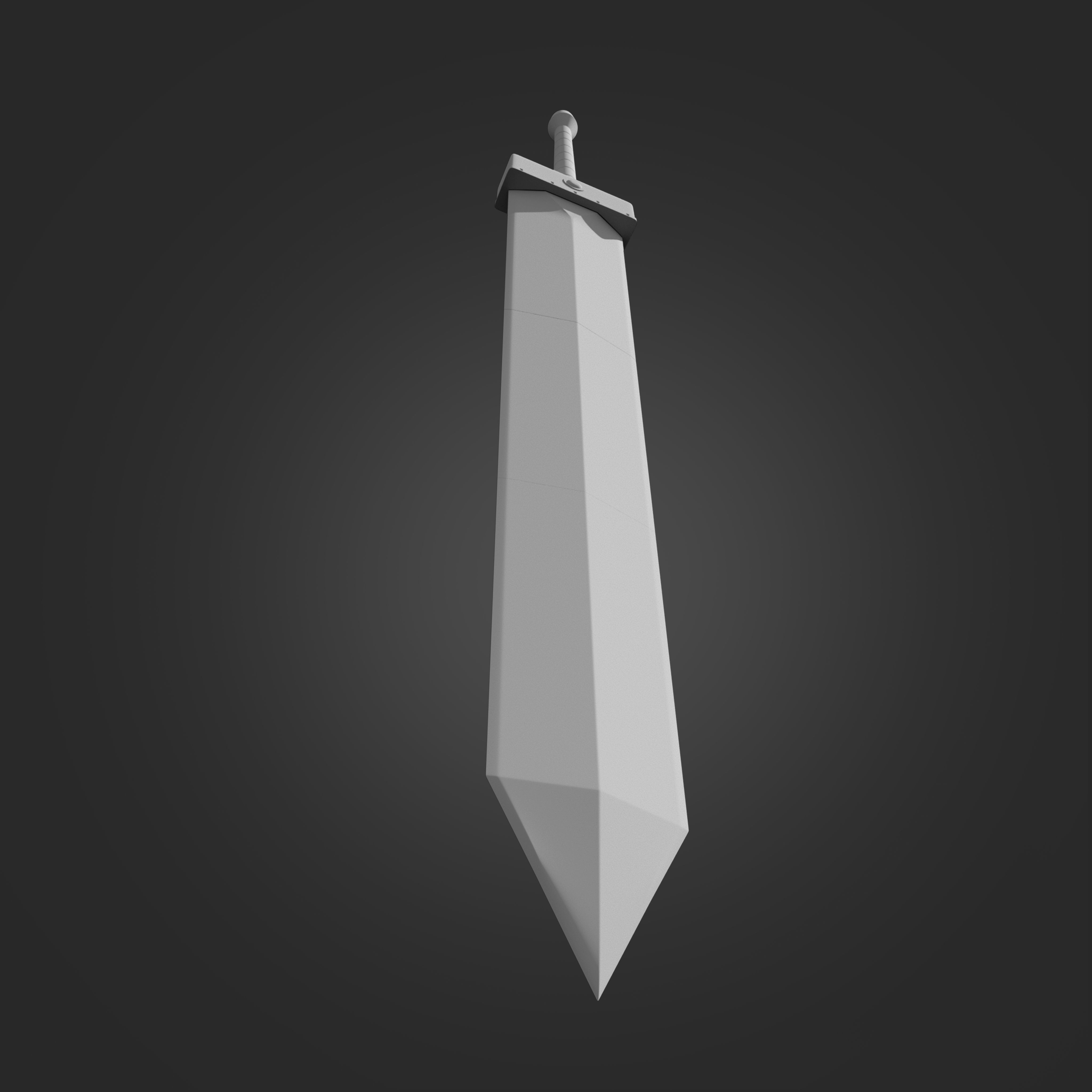 Greatsword from Dark Souls 3D print model_3