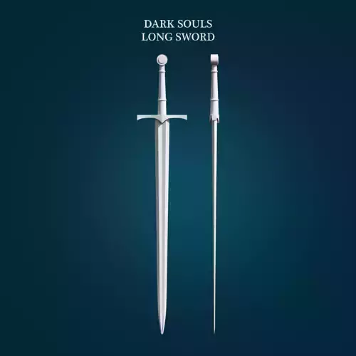 Long Sword from Dark Souls 3D print model