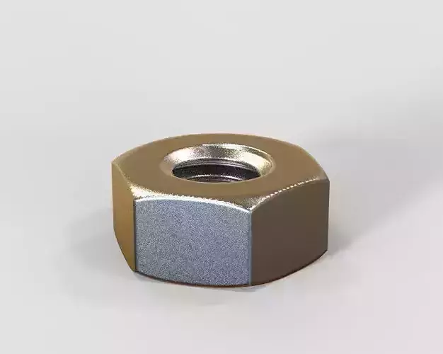 M10 Hex Nut 3D print model