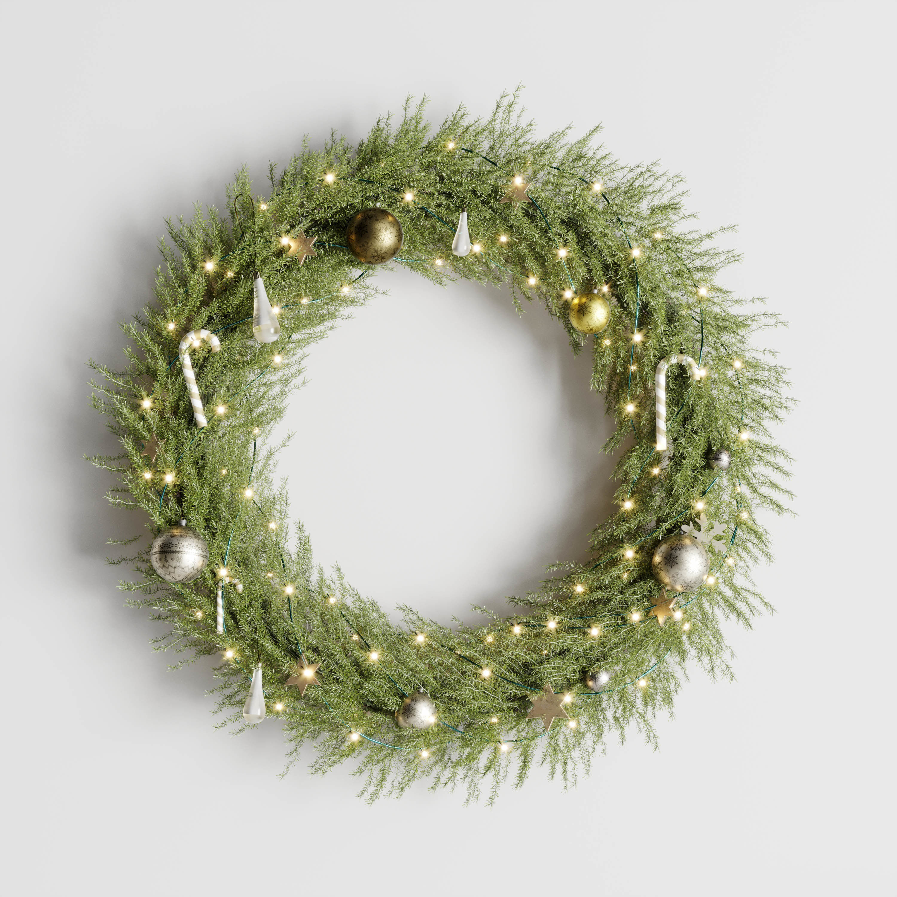 Christmas Tree Decoration 01 Low-poly 3D model_2