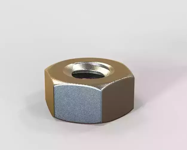 M6 Hex Nut 3D print model