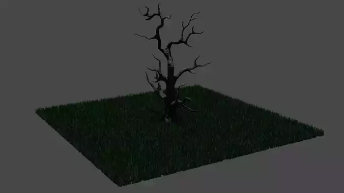 Spooky Tree 3D model