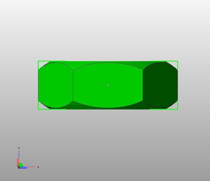 M2 Hex Nut 3D print model_30