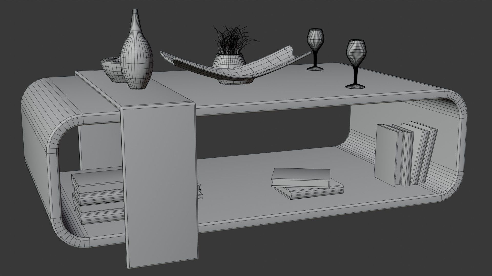 Coffee Table PART14 3D model_10
