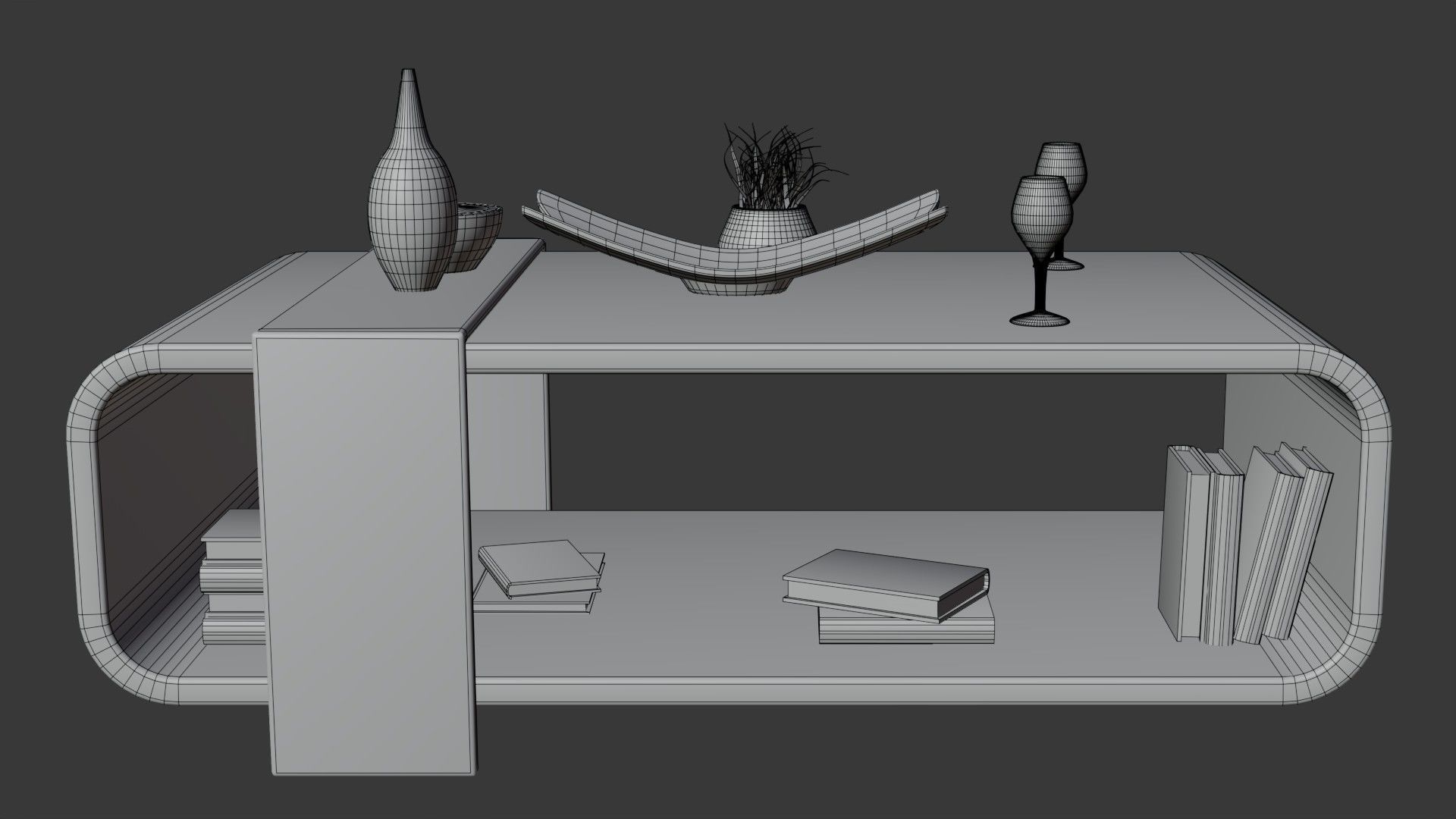 Coffee Table PART14 3D model_7