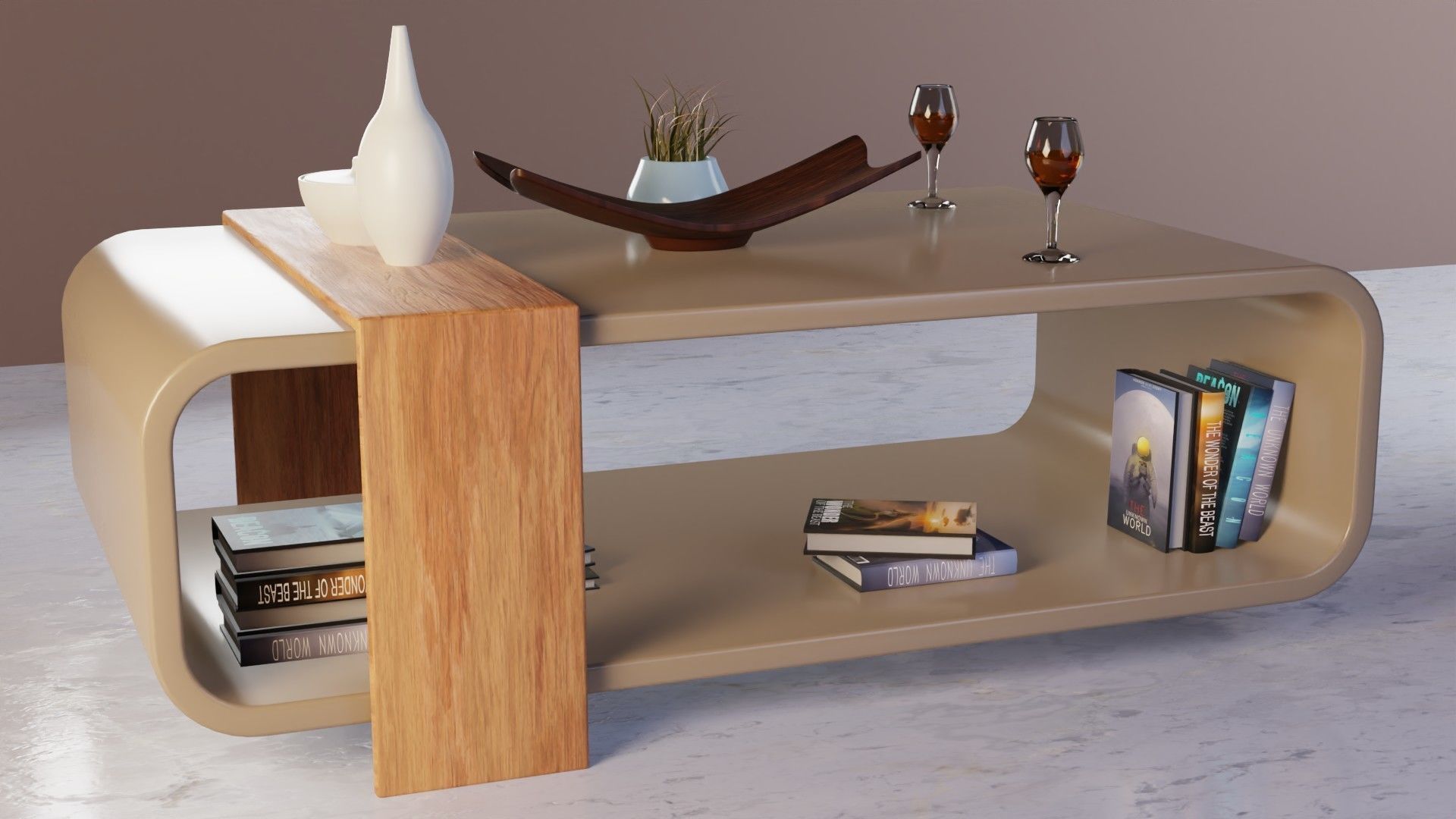 Coffee Table PART14 3D model_2