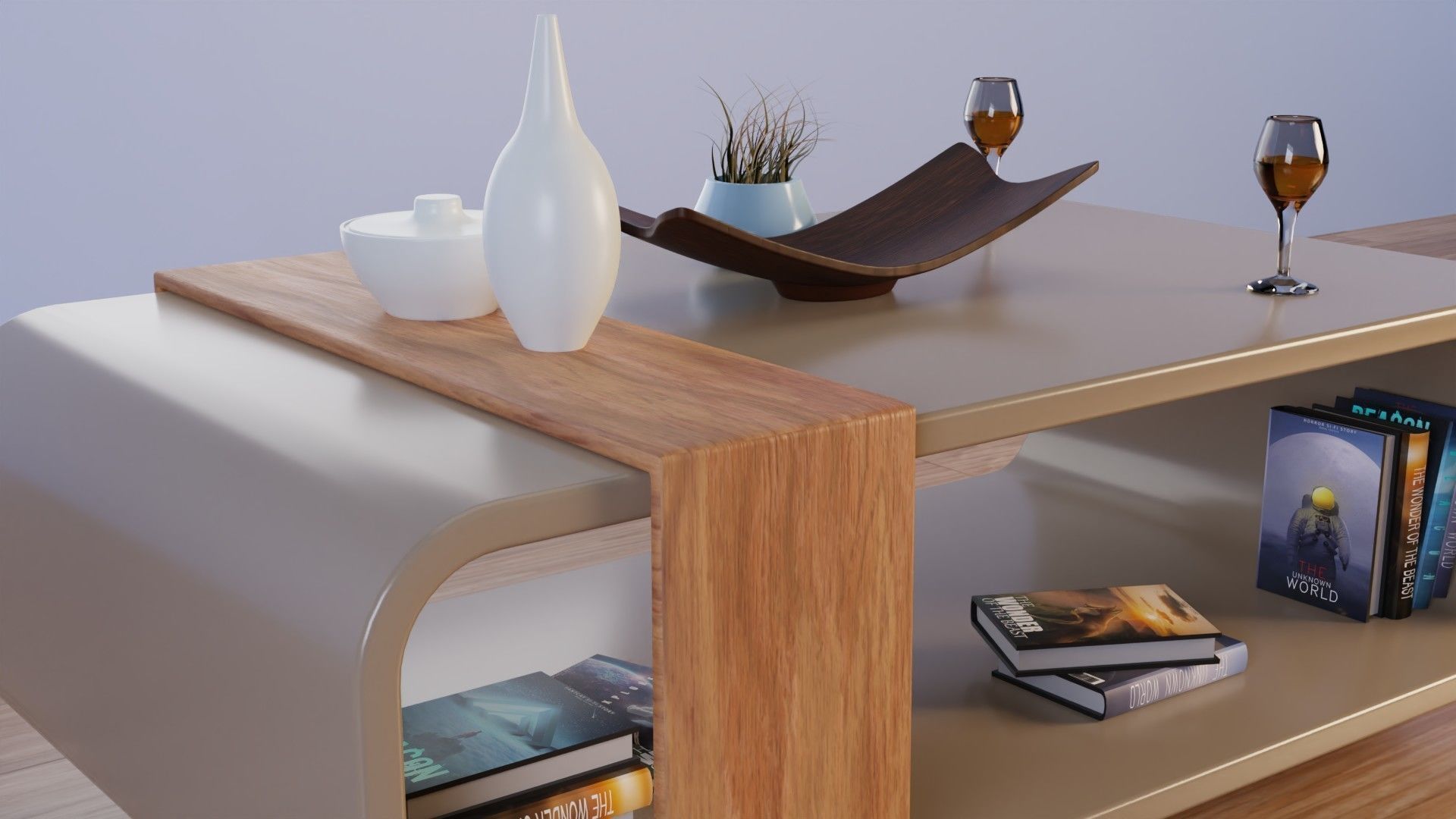 Coffee Table PART14 3D model_5