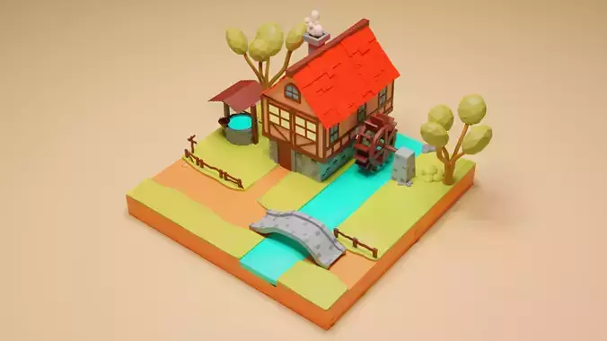 House in countryside