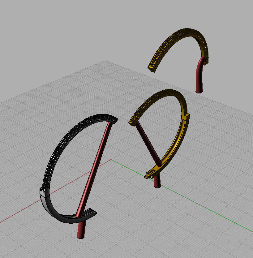 YD198 pair of scissors and pair of scissors 3D print model_1