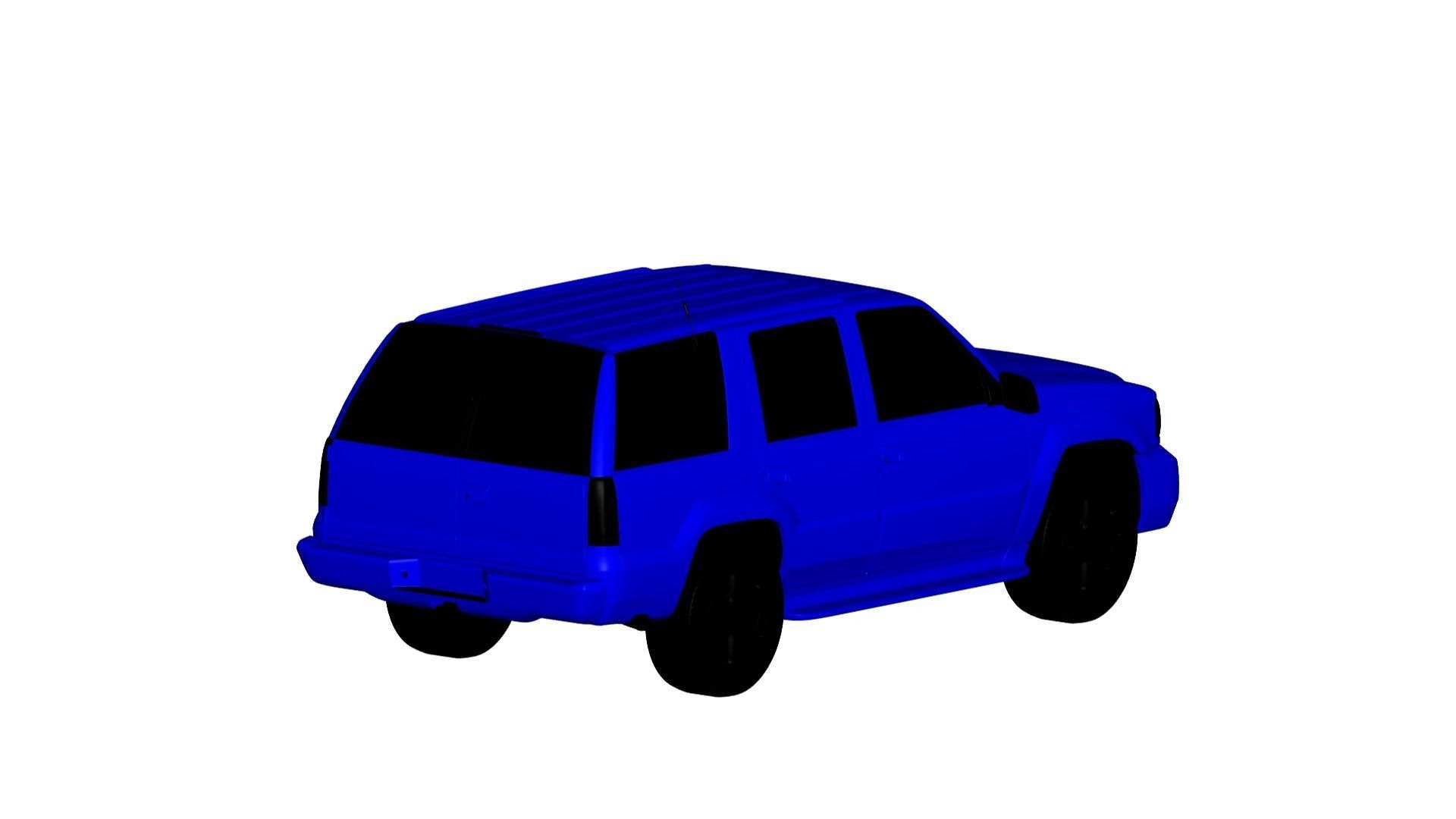 Cadillac Escalade  3D model_1