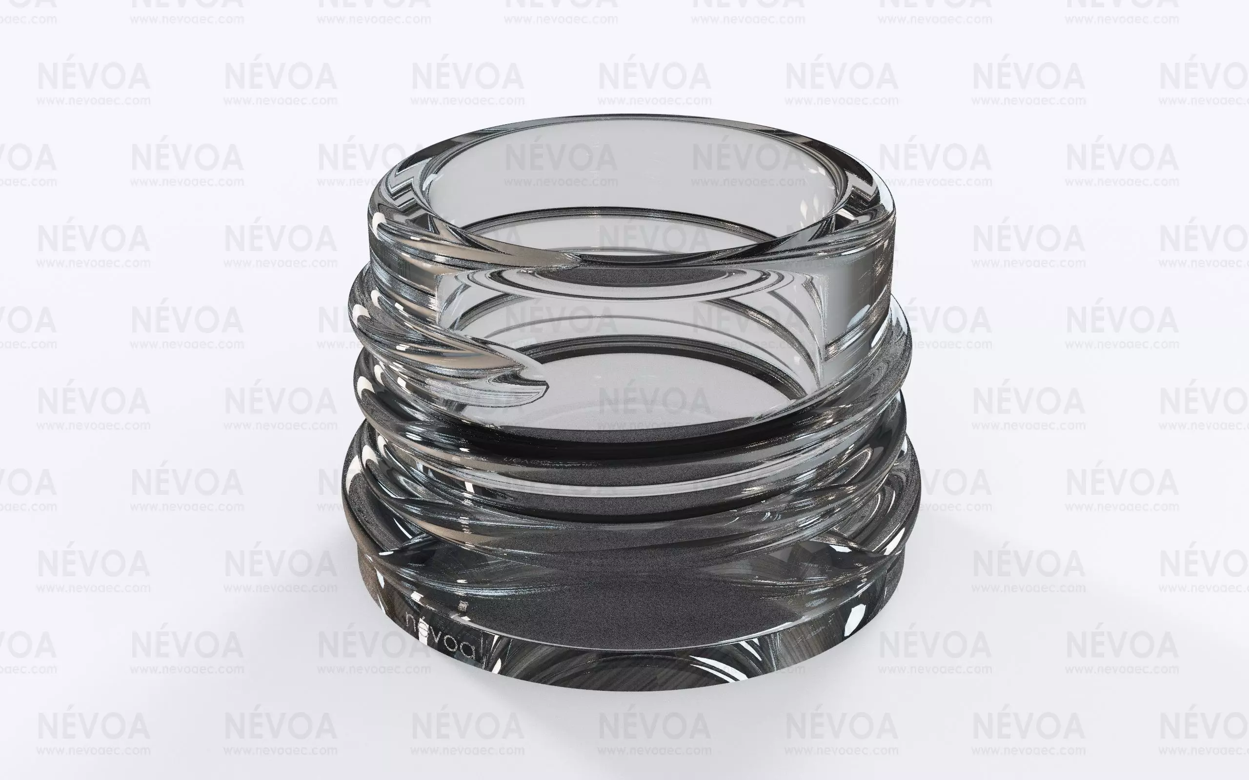 Glass finish - GME 21 10 - 26 mm - Flavlock finishes 3D model_0