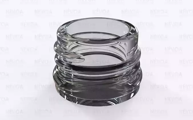 Glass finish - GME 21 10 - 26 mm - Flavlock finishes 3D model