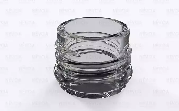 Glass finish - GME 21 10 - 28 mm - Flavlock finishes 3D model