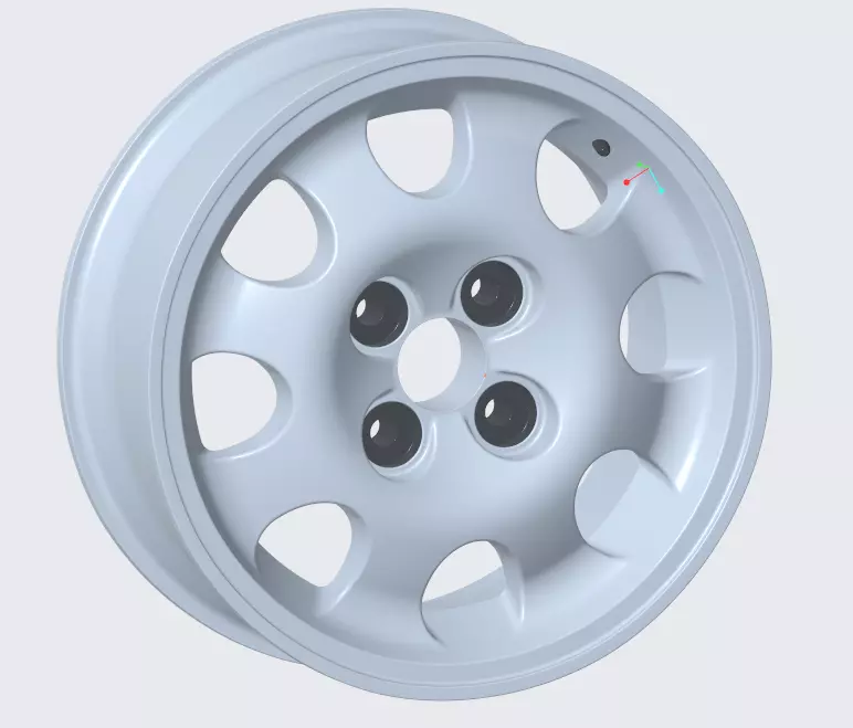 RIM PEUGEOT 205 GTI SPEEDLINE 3D print model
