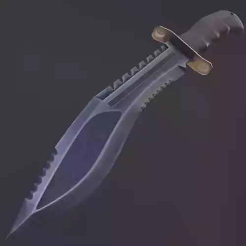 Kukri knife skin standoff 2