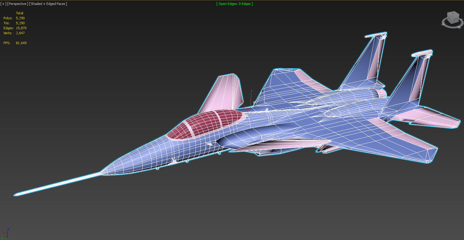 F-15 active 3D print model_4
