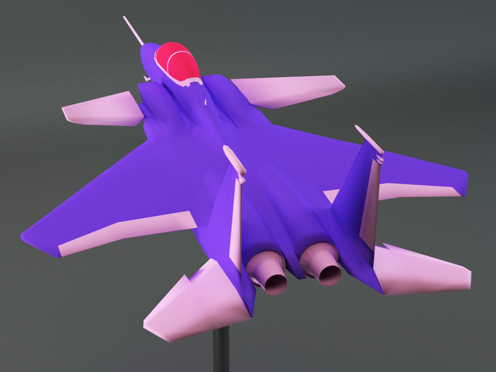 F-15 active 3D print model_1