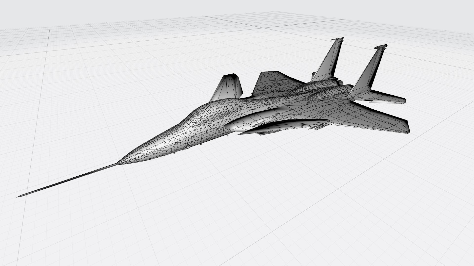 F-15 active 3D print model_6