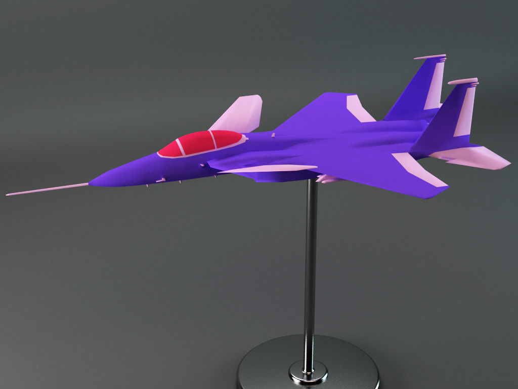 F-15 active 3D print model_2