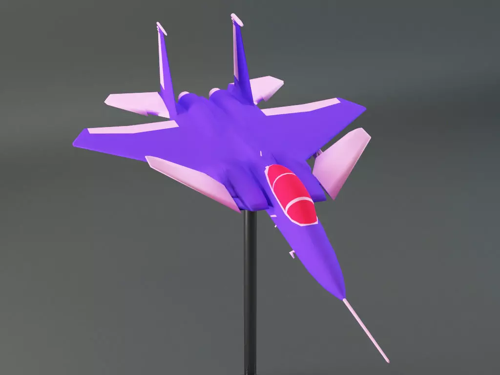 F-15 active 3D print model_0