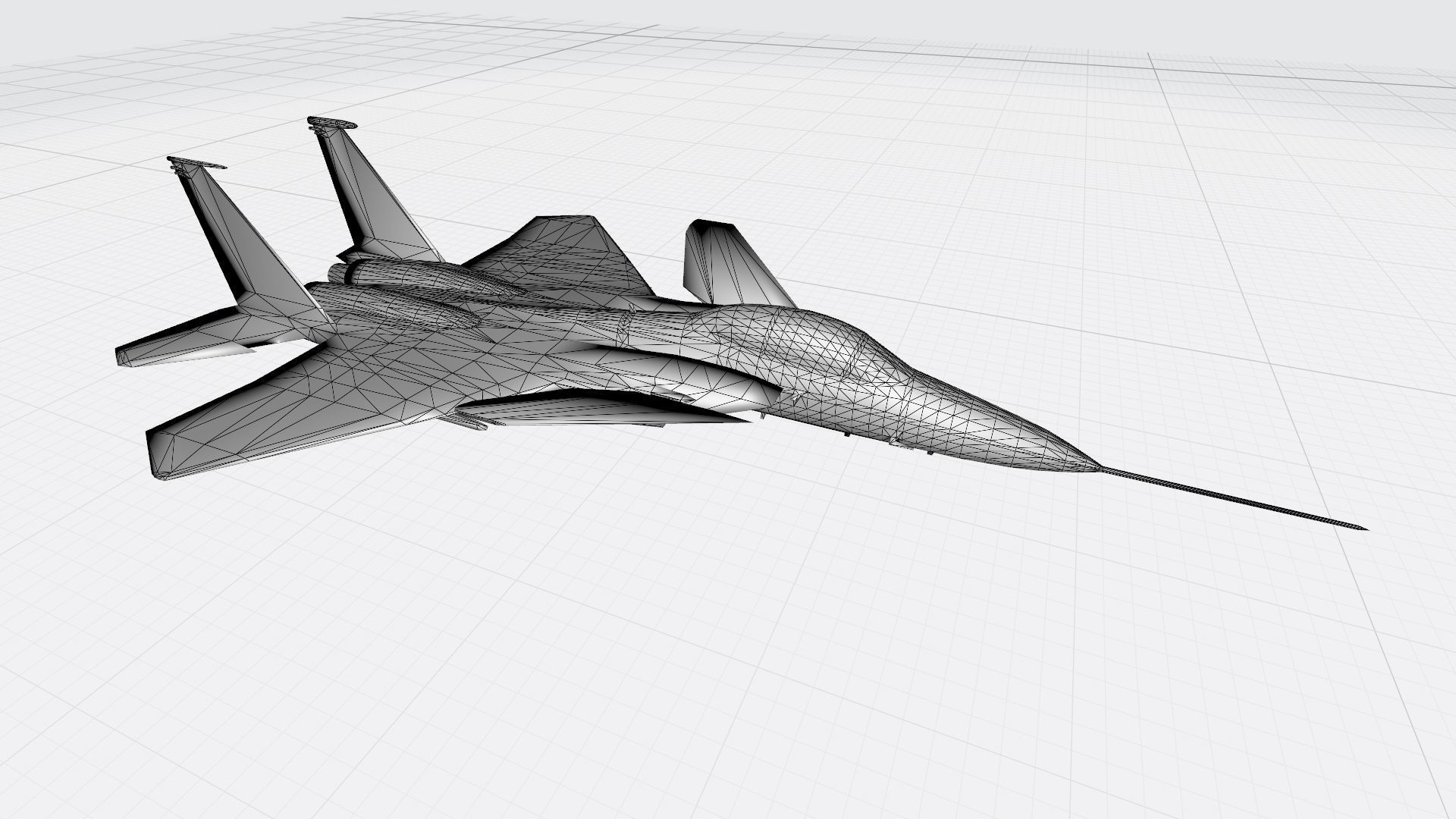F-15 active 3D print model_8