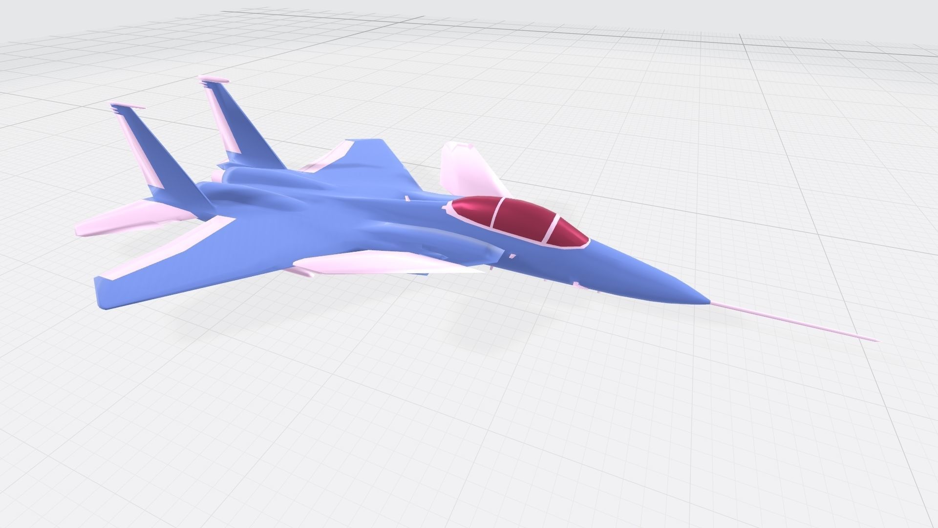 F-15 active 3D print model_7