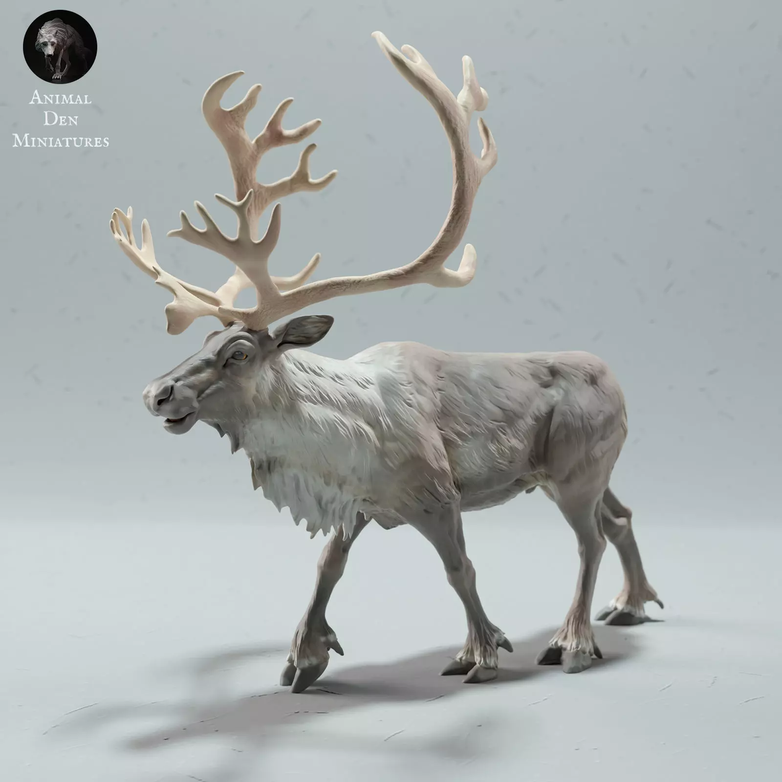 Reindeer - Caribou Bull Call 3D print model_0