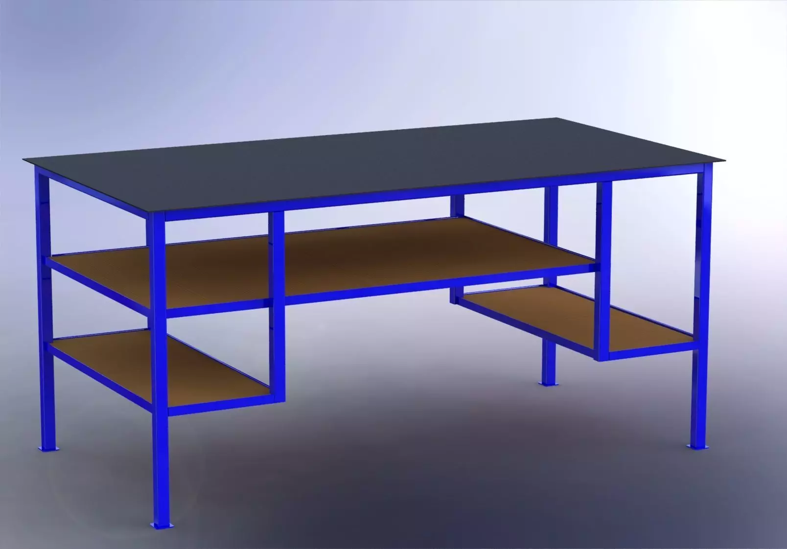 Work table 3D model_0
