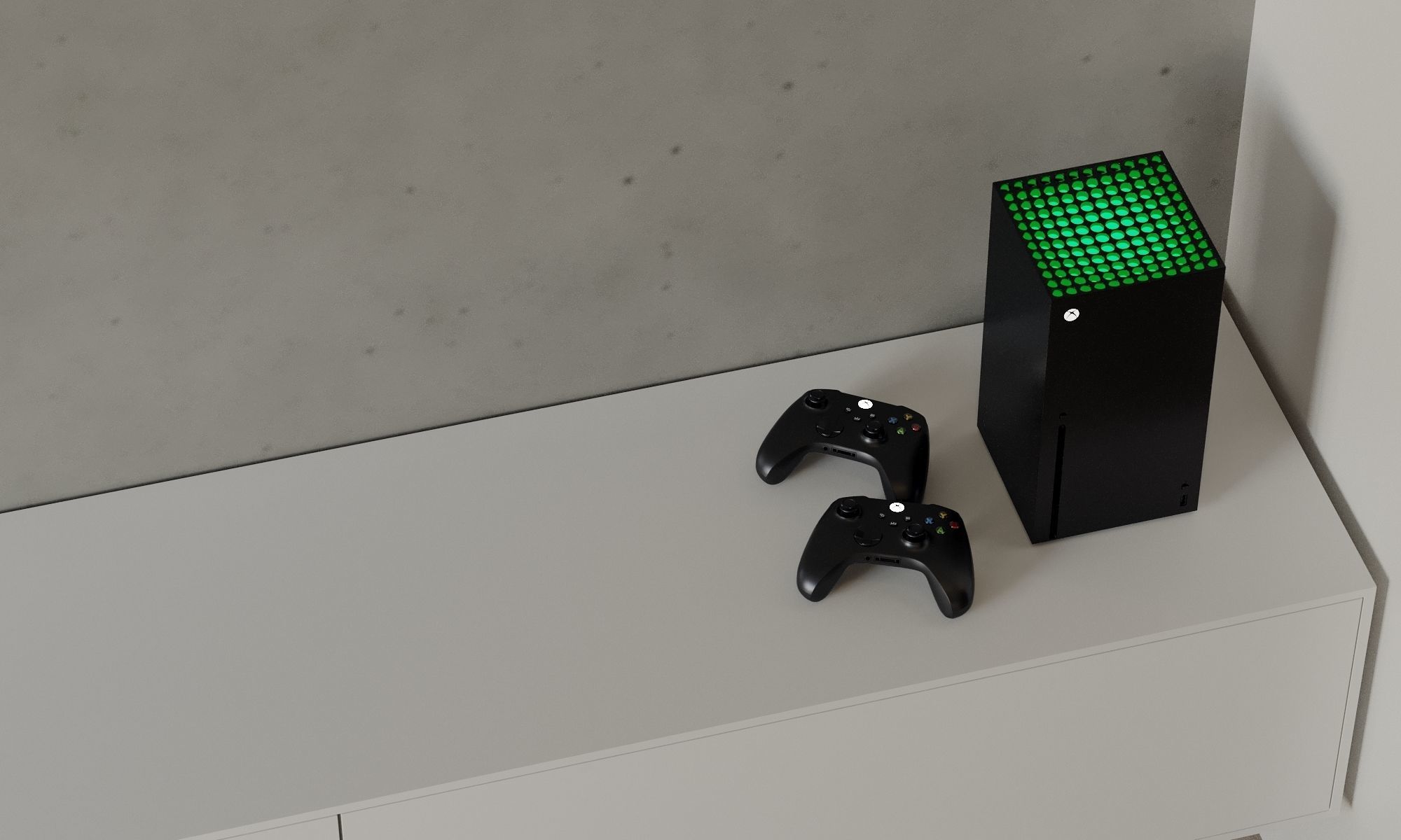 NEW YORK APARTMENT - Interior scene - 3d model 3D model_27