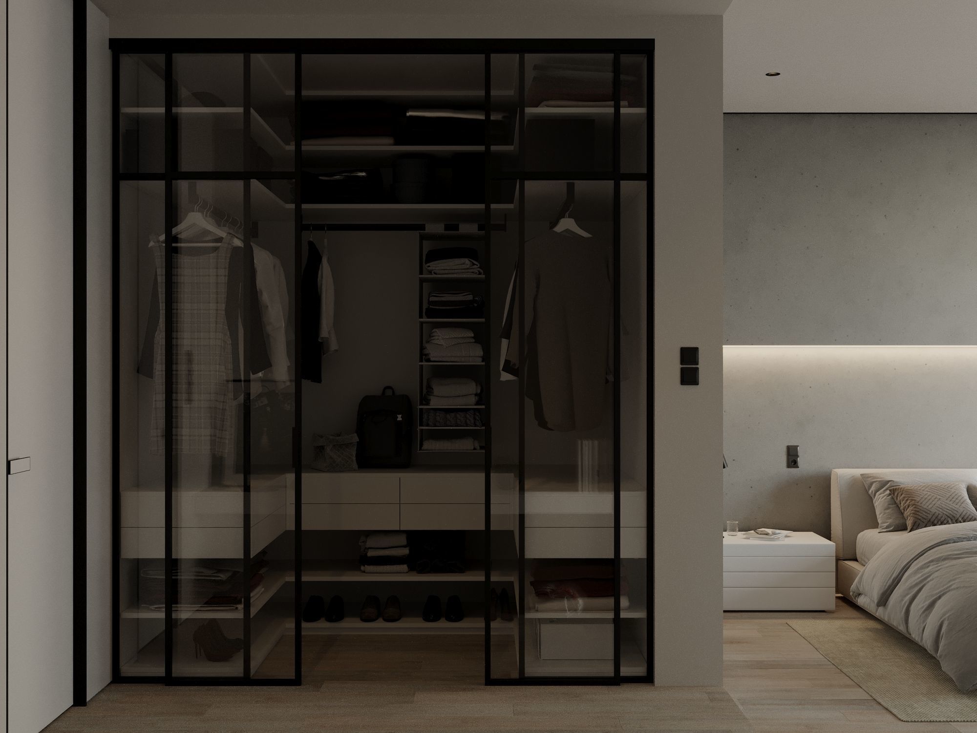 NEW YORK APARTMENT - Interior scene - 3d model 3D model_17