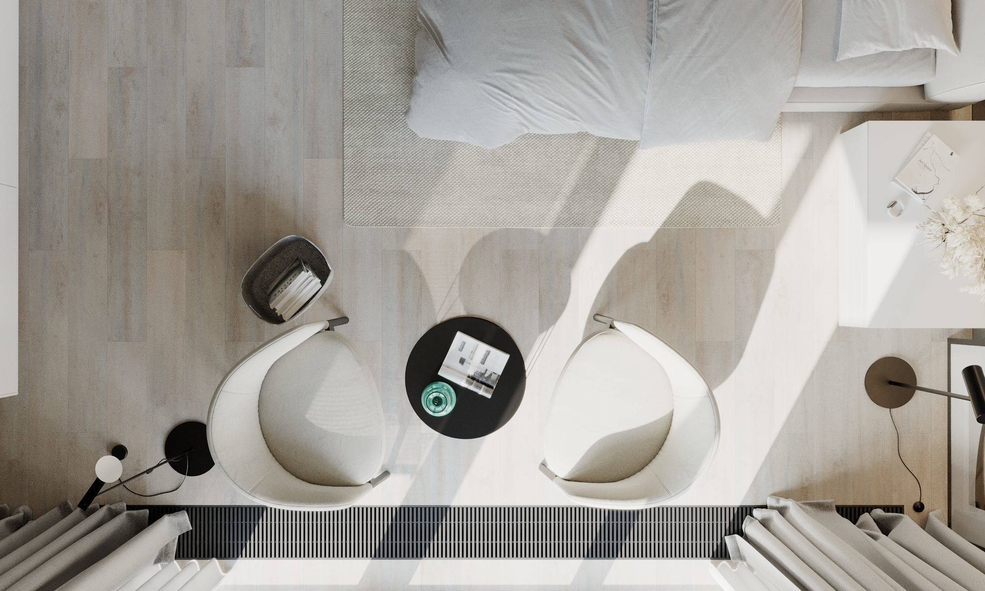 NEW YORK APARTMENT - Interior scene - 3d model 3D model_26