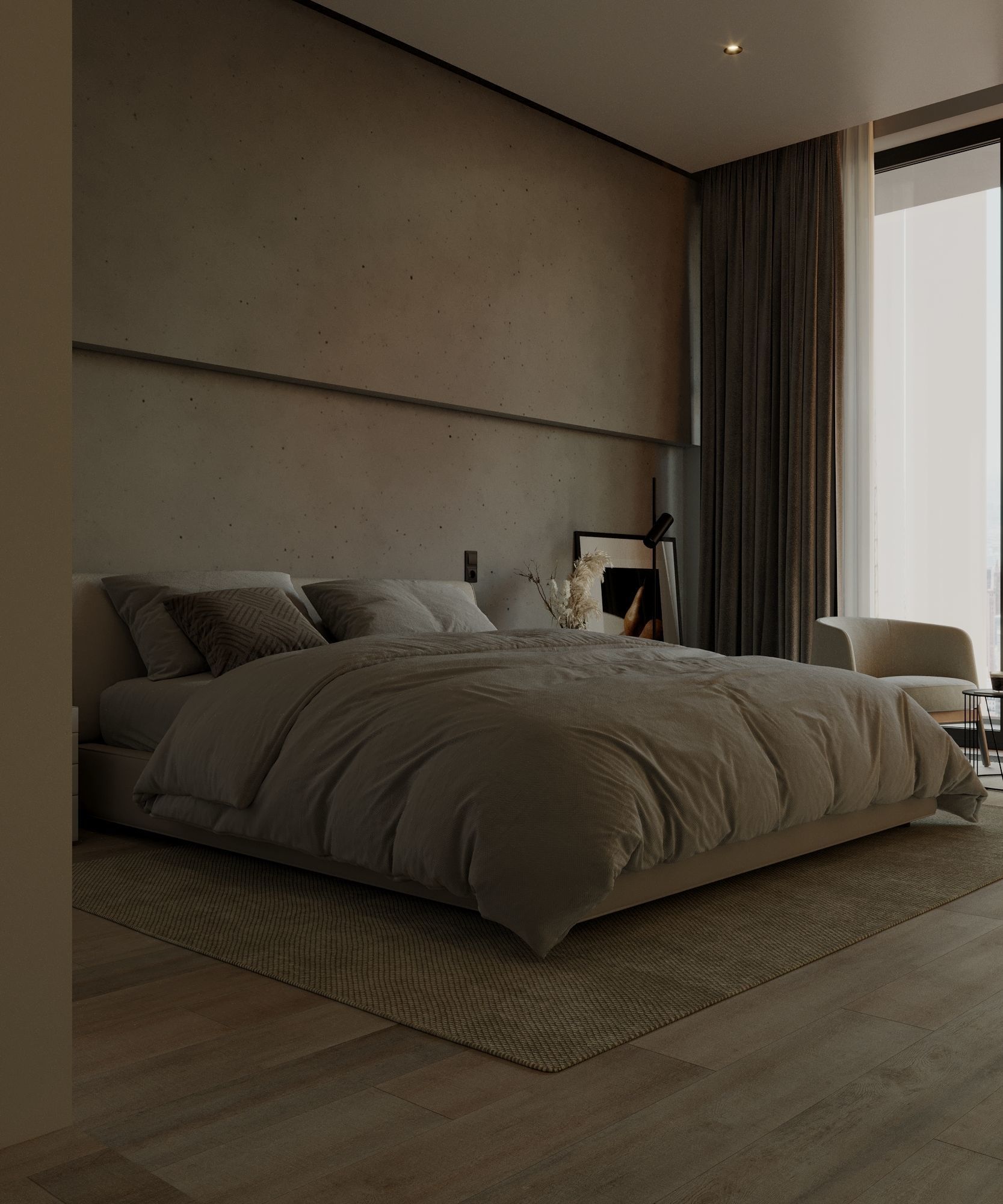 NEW YORK APARTMENT - Interior scene - 3d model 3D model_1