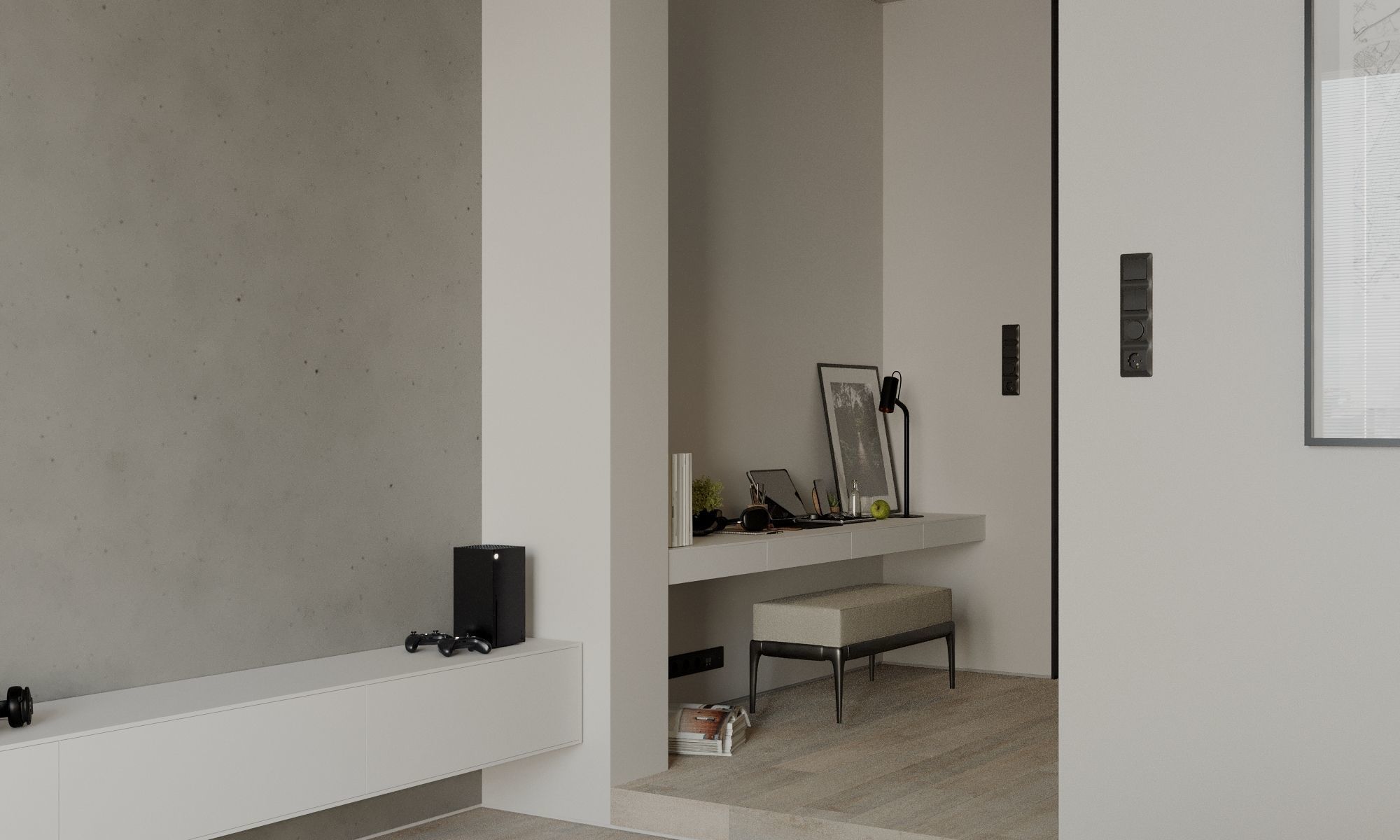 NEW YORK APARTMENT - Interior scene - 3d model 3D model_4