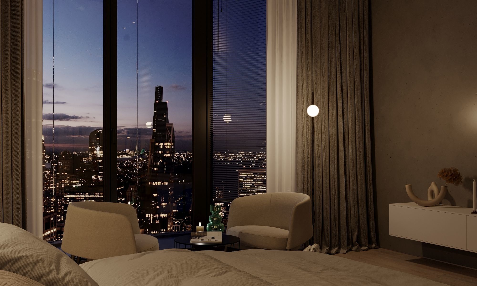 NEW YORK APARTMENT - Interior scene - 3d model 3D model_10