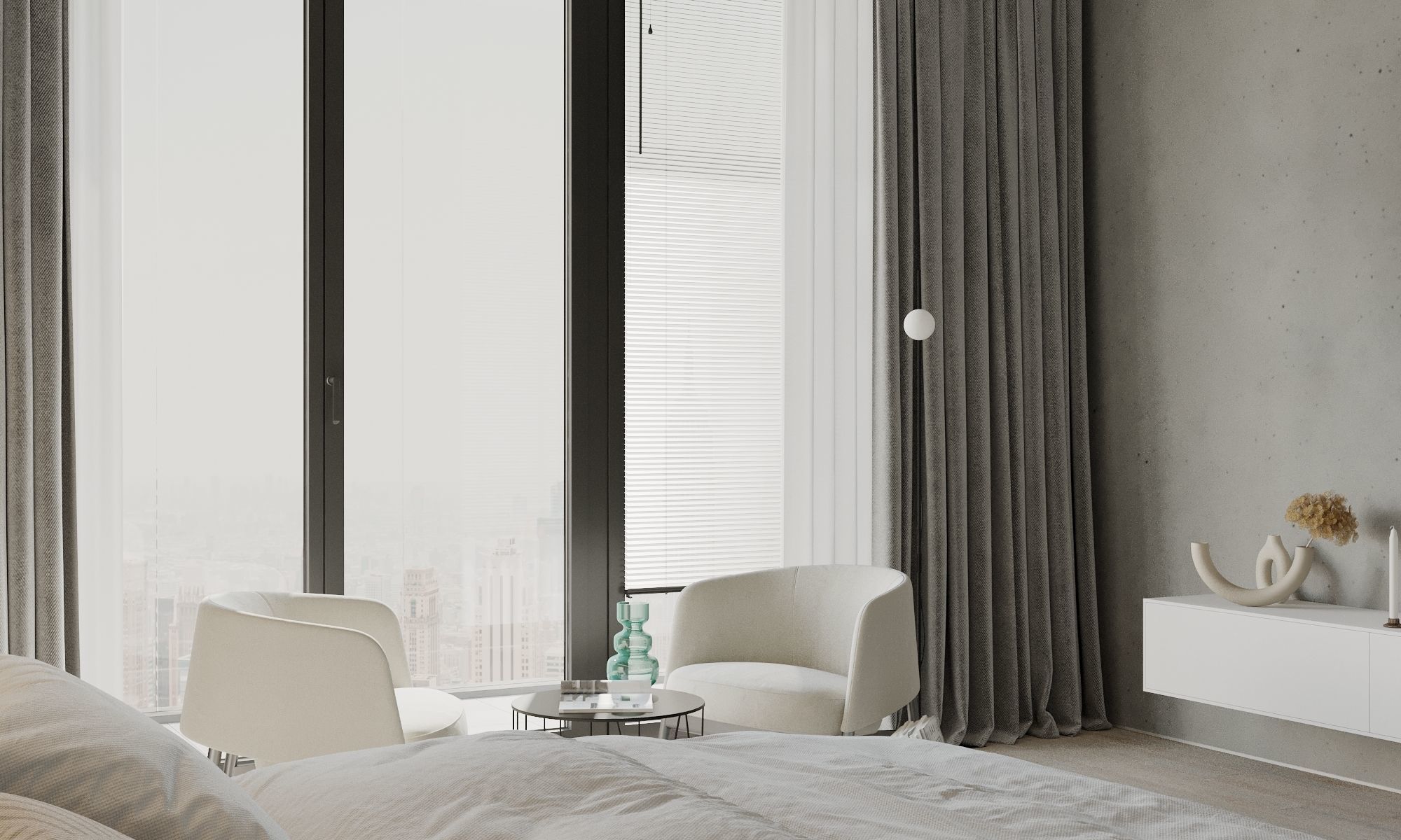 NEW YORK APARTMENT - Interior scene - 3d model 3D model_9