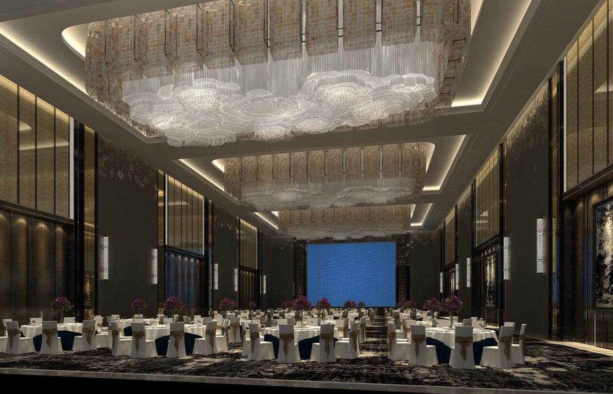 A set of high-end hotel models 3D model_2