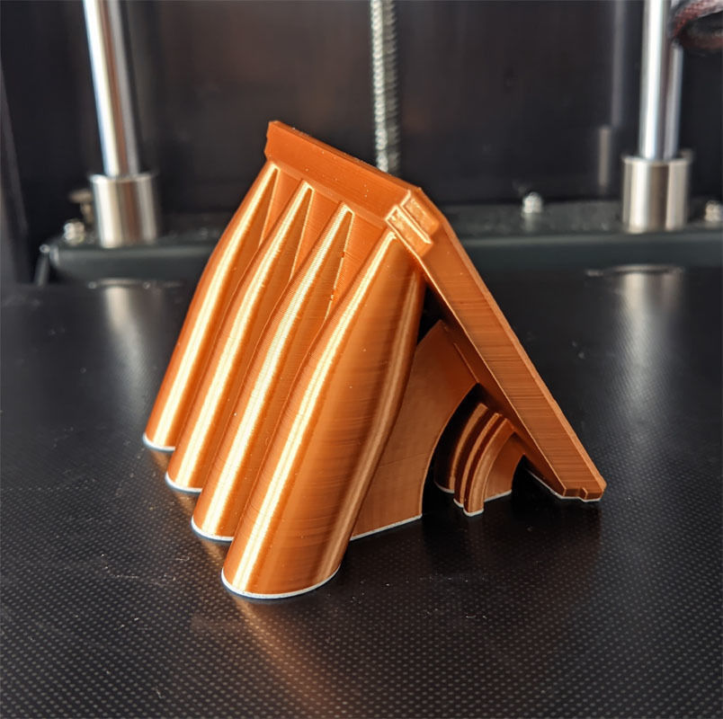 Printable Sweeping Text Plate With Pen Holder 3D print model_9