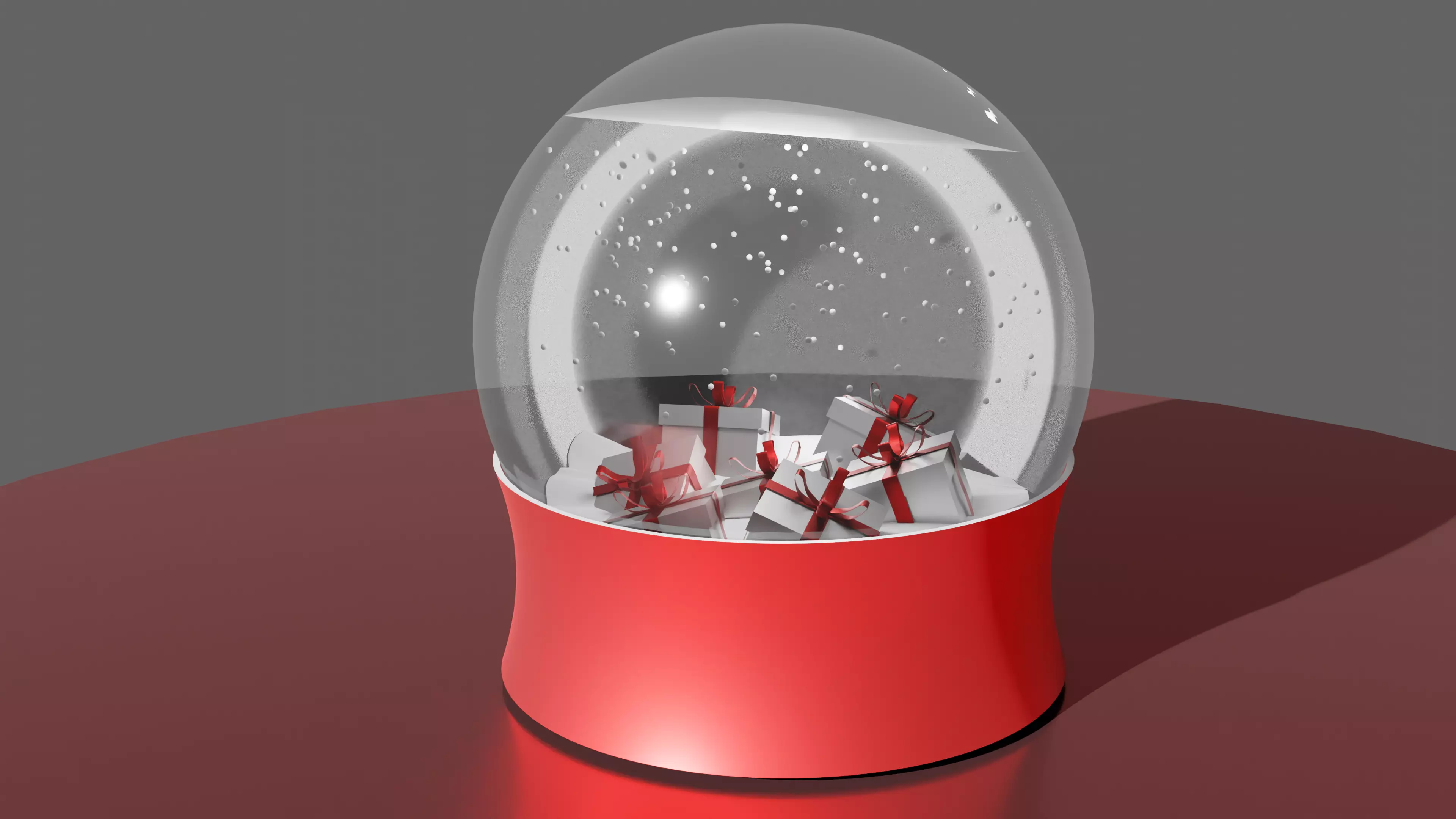 Christmas ball 3D model_0