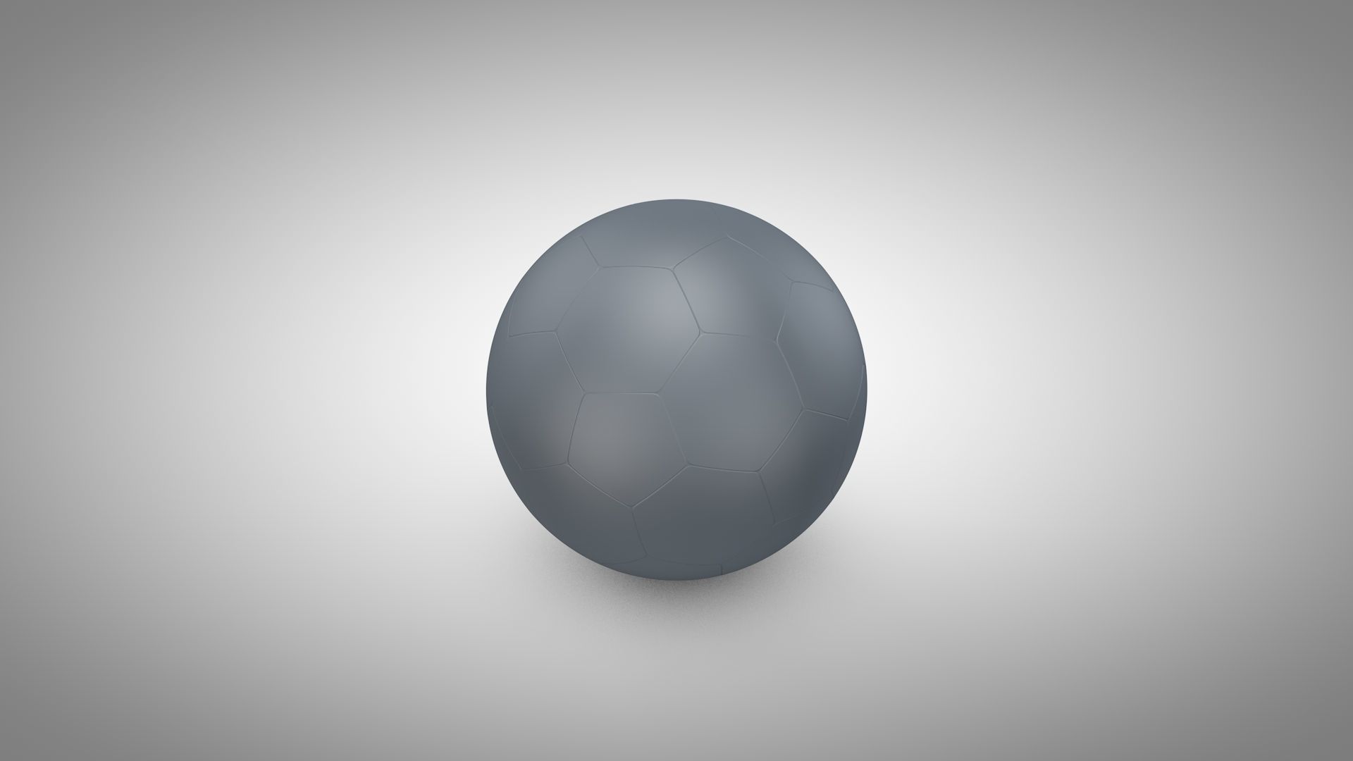 Football - Soccer Balls Type 2 Low-poly 3D model_21