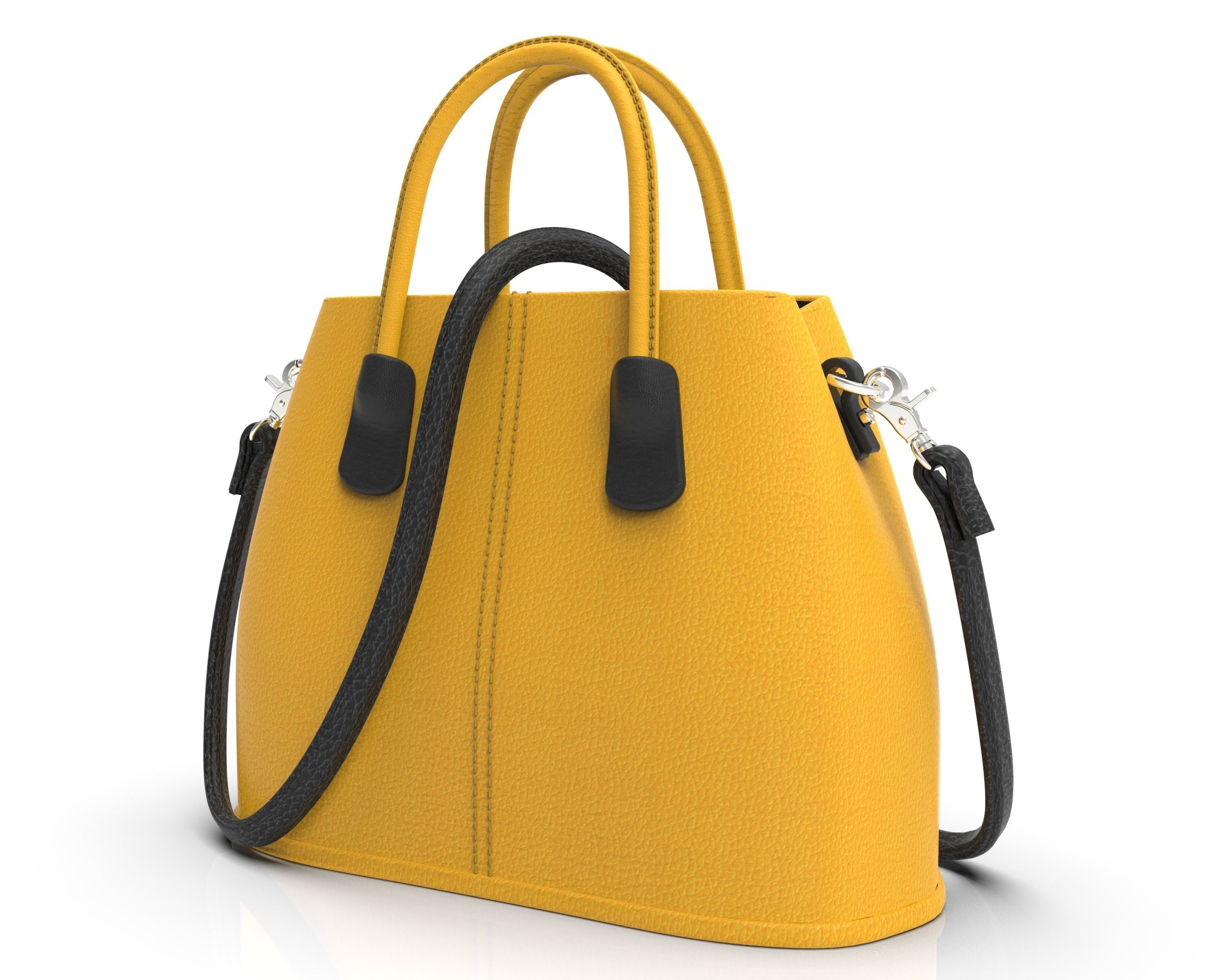 HAND BAG Low-poly 3D model_7