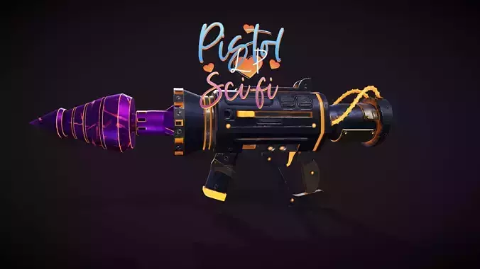 Sci-fi Pistol