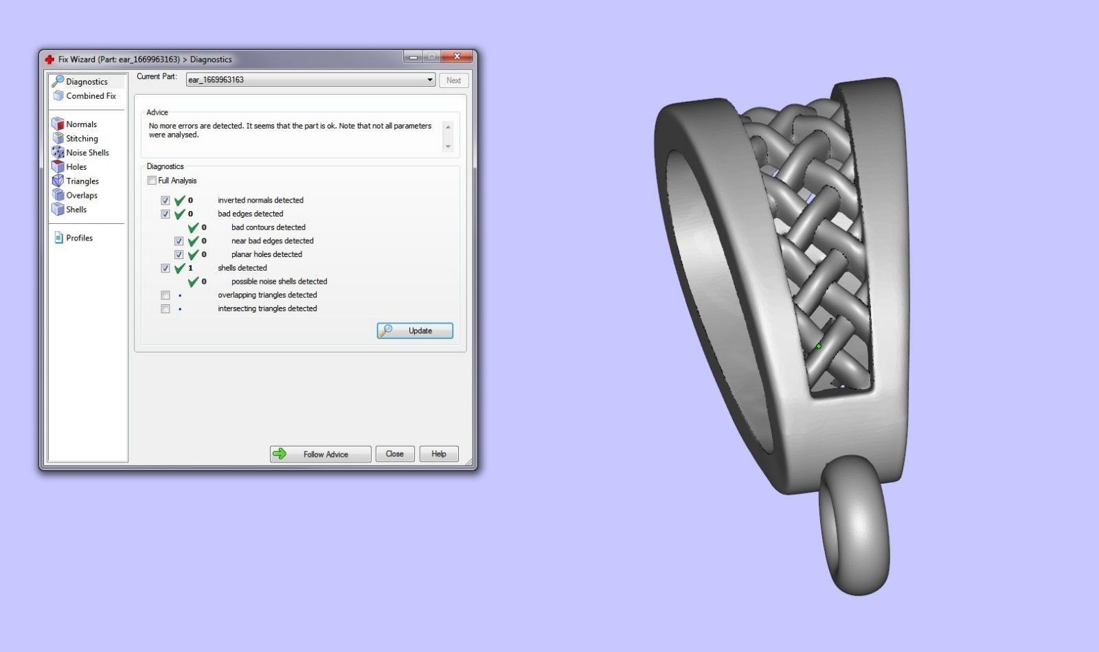 cross christian pendant in sterling silver 3D print model_16