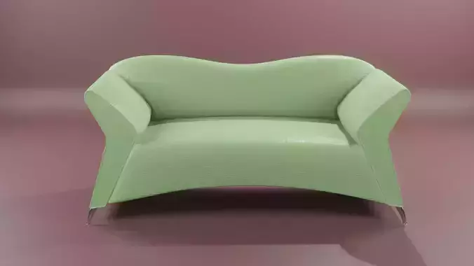 Thee Green Sofa