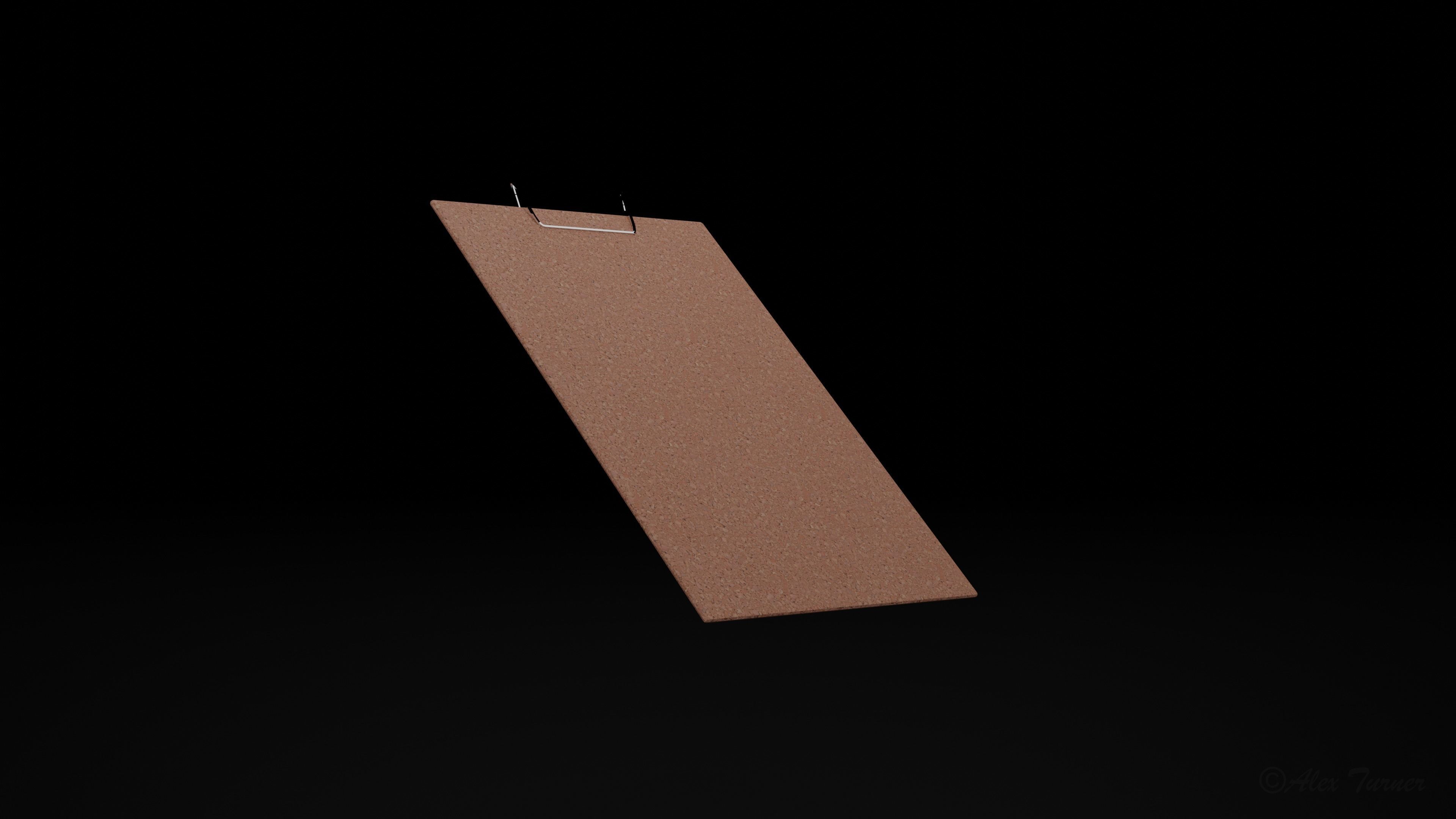 Desk Accessory Pack Low-poly 3D model_1