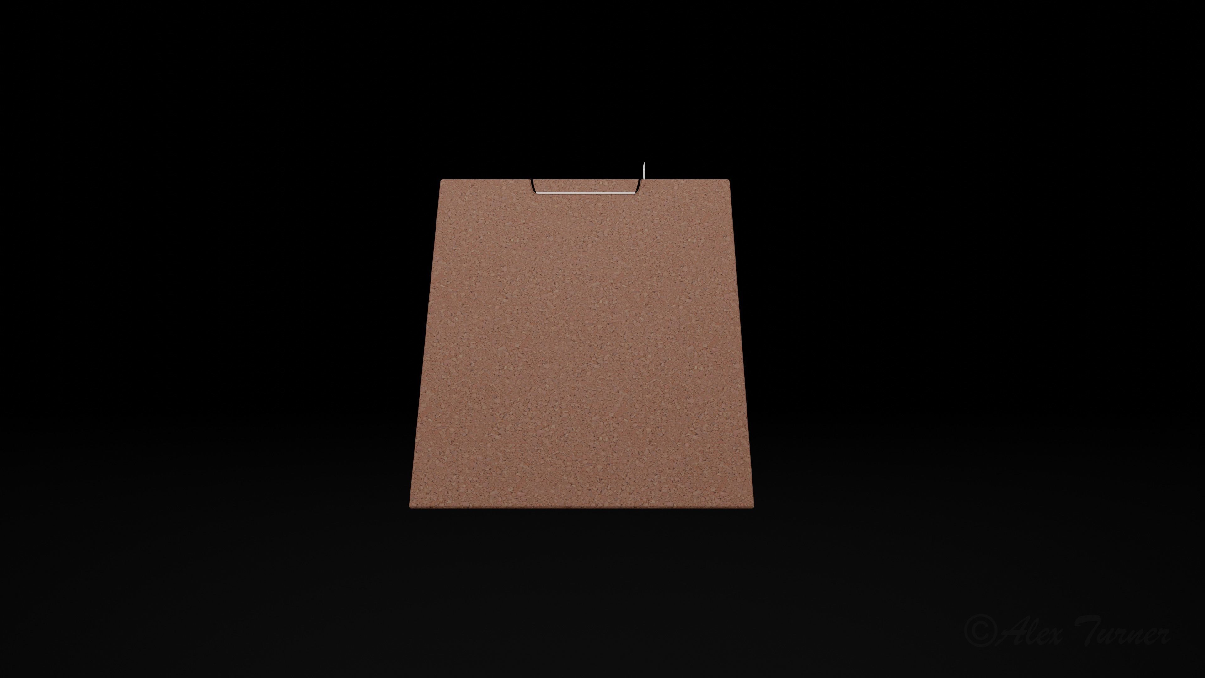 Desk Accessory Pack Low-poly 3D model_2