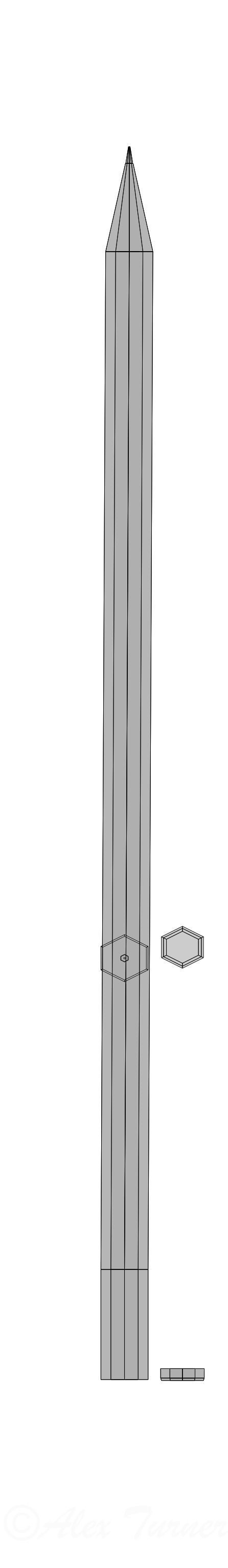 Desk Accessory Pack Low-poly 3D model_30