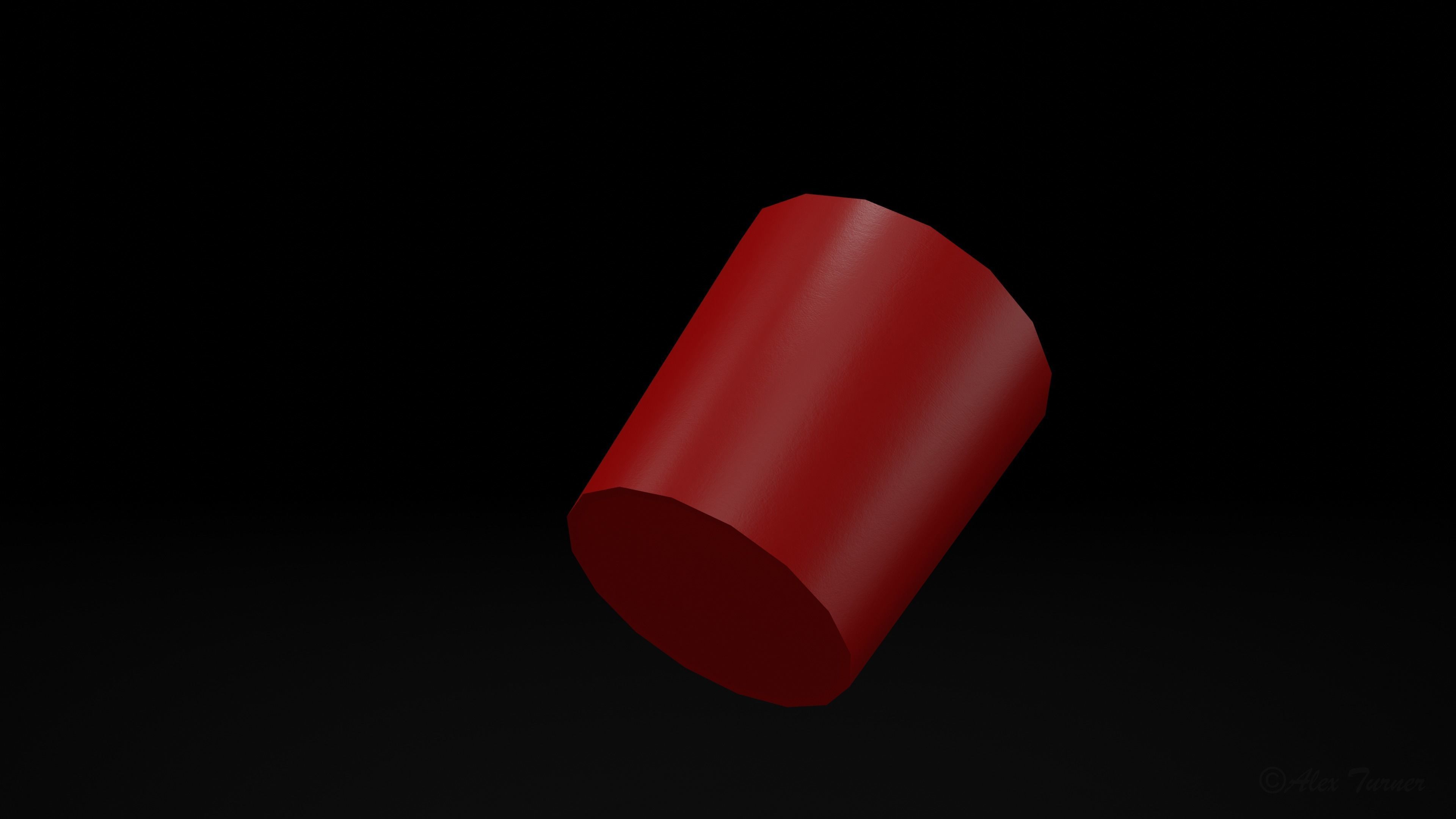 Desk Accessory Pack Low-poly 3D model_24