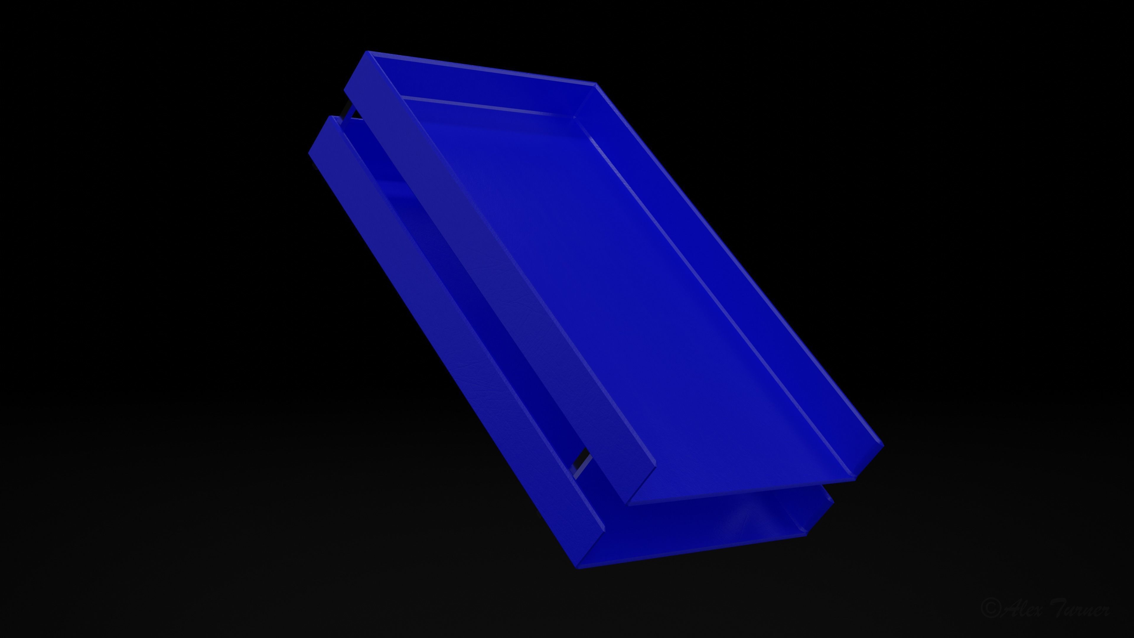 Desk Accessory Pack Low-poly 3D model_19