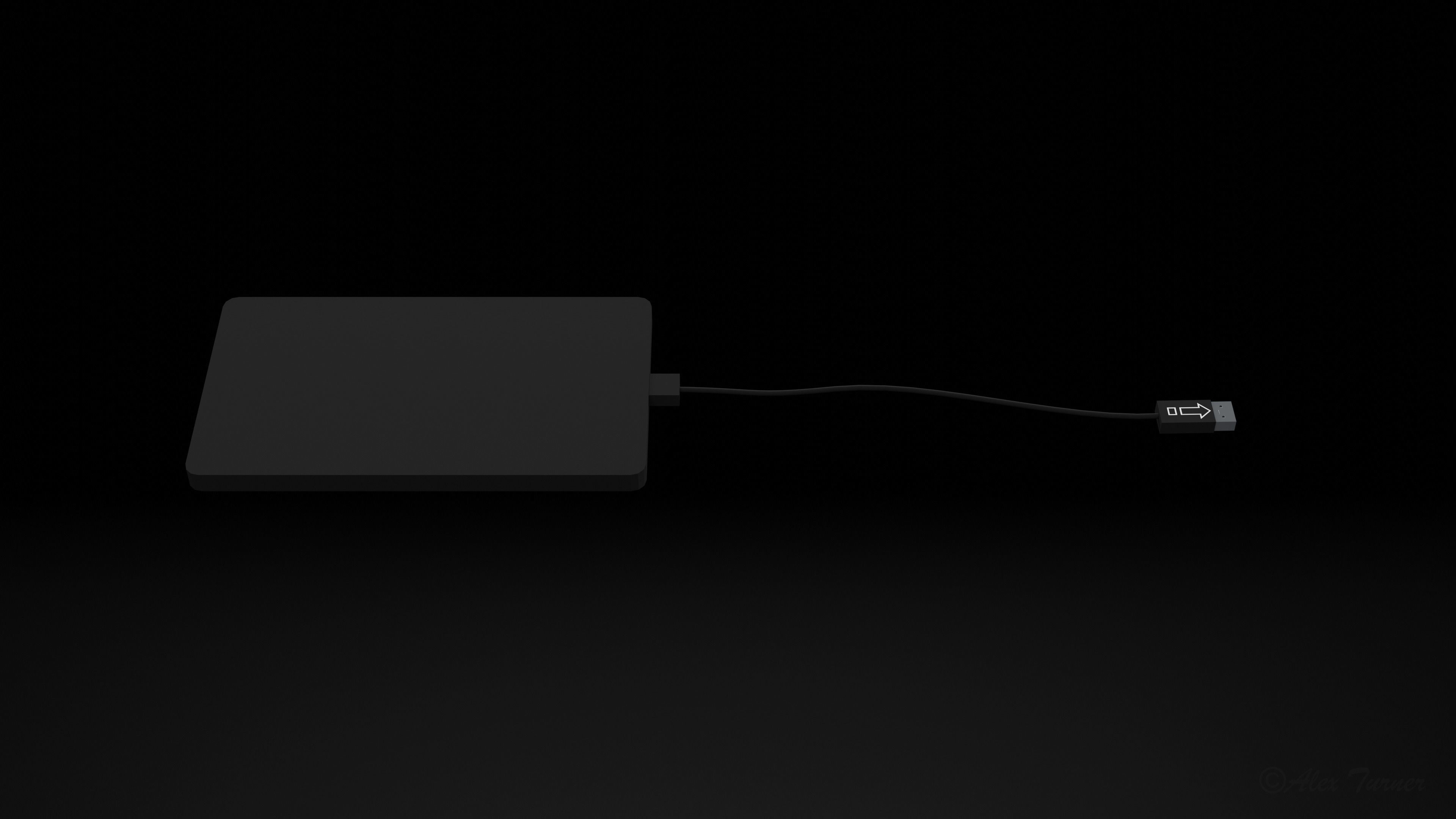 Desk Accessory Pack Low-poly 3D model_10